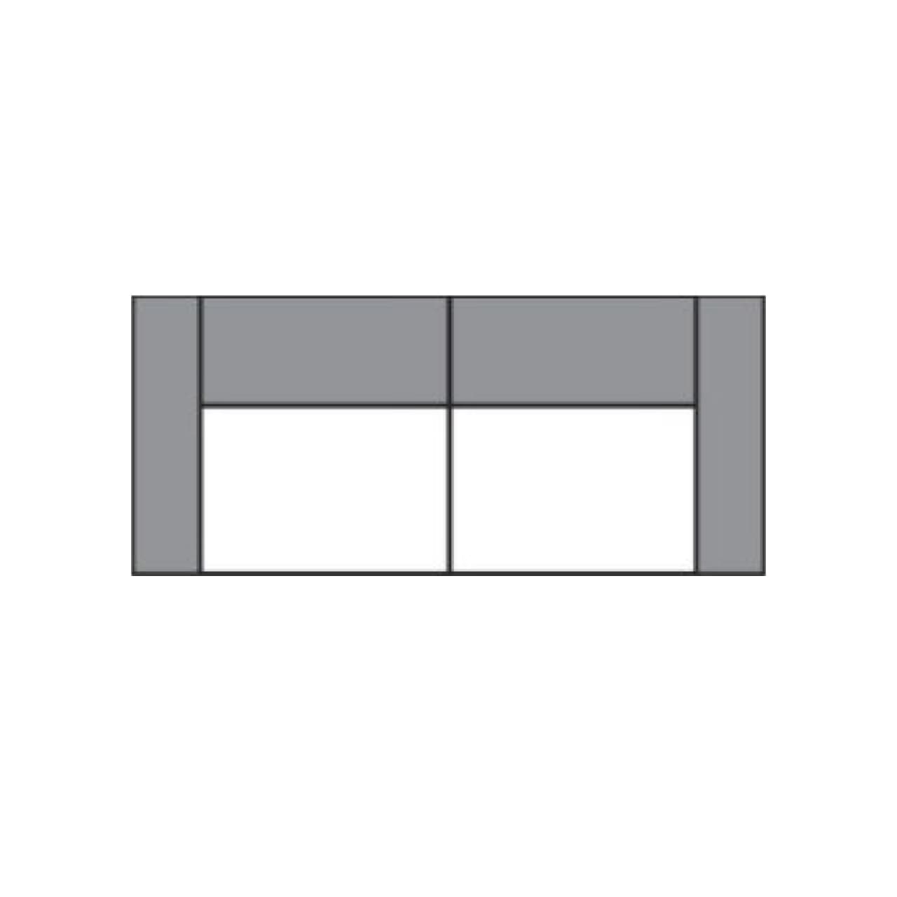 BxT: 120x97cm = 2-Sitzer medium