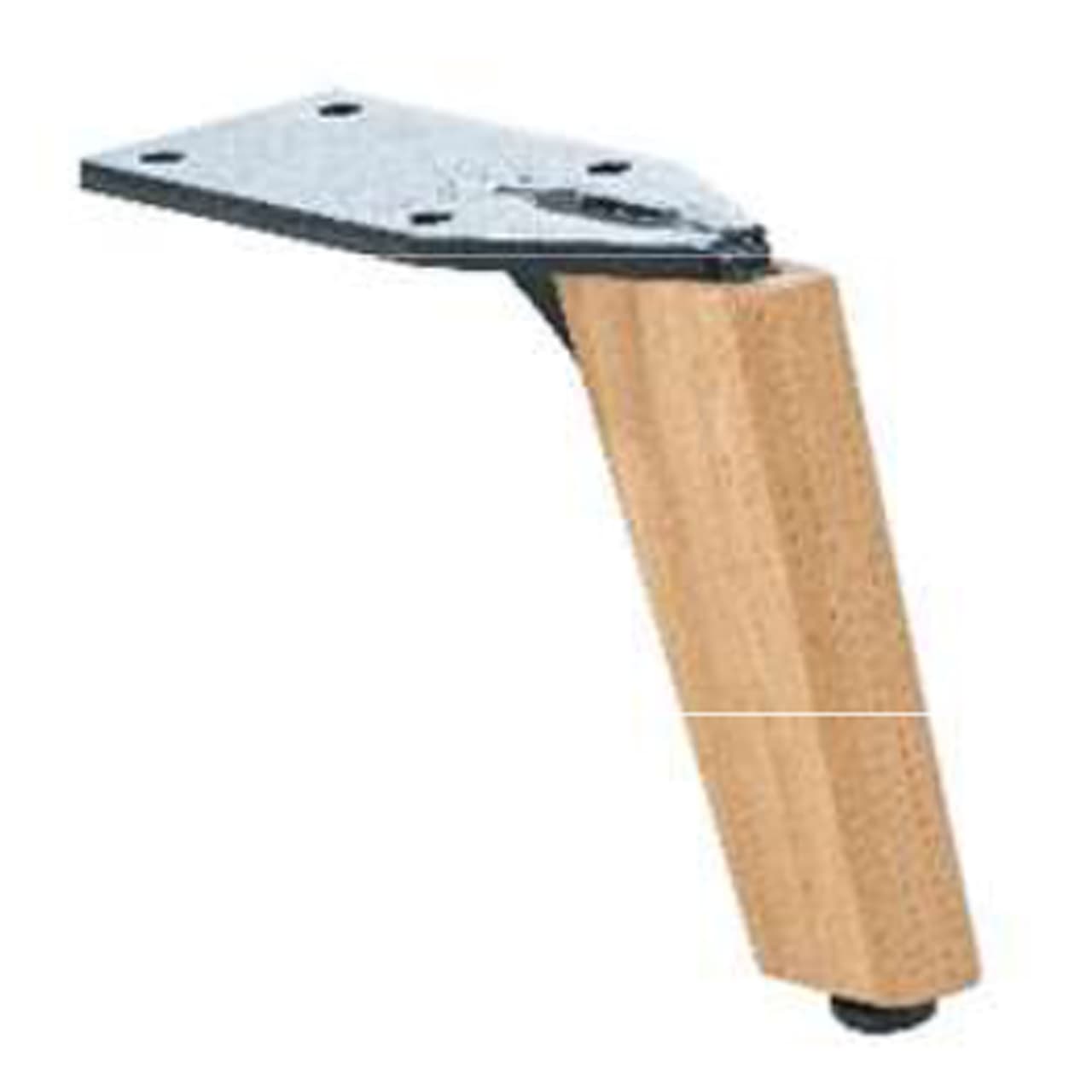 Holz-Metallfuß Eiche geölt
